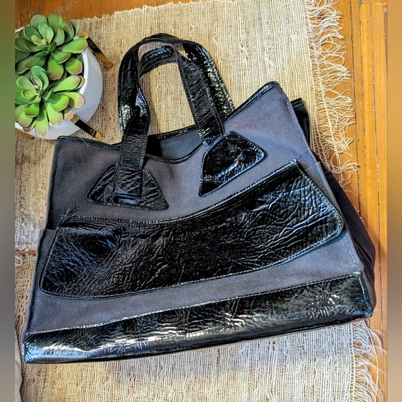 Rare!! Vivier Patent Leather Bag in Black - Picture 4 of 6